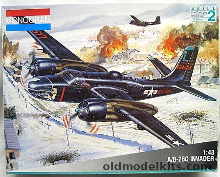 Monogram 1/48 A/B-26C Invader - (A-26C / B-26C), 5508 plastic model kit